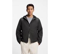 BOSS Hooded windbreaker in virgin wool - Style L-Corako1, 50555914 Black 42R