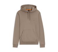 BOSS Hoodie Aus Baumwoll-terry Mit Logo-aufnäher