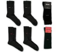 Boss Orange 2-Pack Mens Regular Length Socks in a Cotton Blend NOS - Black - Size UK 9-12