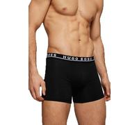 BOSS Hugo mens 3 pack black blue boxer briefs trunks underwear set 50492302 Trunk 3P CO/EL (as8, alpha, m, regular, regular)