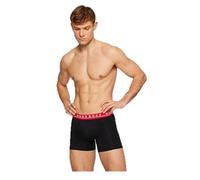 BOSS Hugo mens 3 pack black boxer briefs trunks underwear set 50492287 Boxer Brief 3P CO/EL (as8, alpha, s, regular, regular)