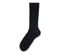 BOSS HUGO Men's Classic Regular Fit Cotton Dress Socks, Navy/Charcoal/Blue, 7-13