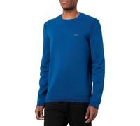 BOSS Hugo Mens Ever-X Perforated Cotton Blend Tipped Crew Golf Sweater