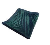 BOSS Hugo mens green 100% silk floral motif pocket square handkerchief 50312615