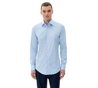 BOSS Hugo Men's Hank Kent Shirt, Blue, Medium