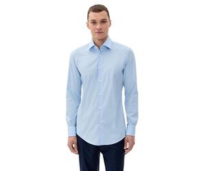 BOSS Hugo Men's Hank Kent Shirt, Blue, Medium