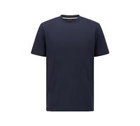 BOSS Hugo Men's Plain Short Sleeve Crewneck T-Shirt, Navy, XXL