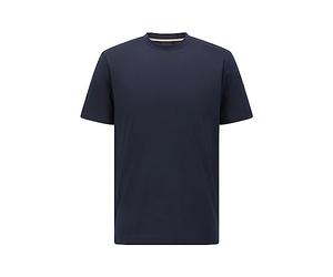 BOSS Hugo Men's Plain Short Sleeve Crewneck T-Shirt, Navy, XXL