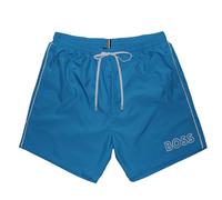 BOSS Hugo Men's Quick-Dry Swim Short Size S-XXL New Logo Starfish BM (UK, Alpha, XL, Regular, Regular, Turquoise/Aqua)