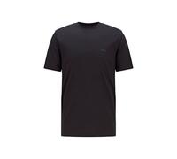 BOSS Hugo Men's Small Logo Cotton Crewneck T-Shirt, Basic Black, XXL