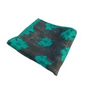 BOSS Hugo mens Tailored lin floral green pocket square handkerchief 50268230