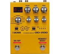 BOSS HYBRID DRIVE OD-200 Overdrive guitar Audio equipment Yellow Hybrid