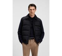 BOSS Hybrid jacket with goose down and feather filling - Style L-Decoro, 50519567 Dark Blue XL