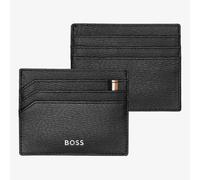 BOSS Iconic Black Card Holder Wallet HLC421A