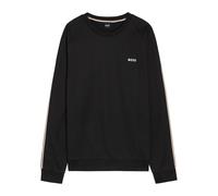 Boss Iconic Logo-embroidered Cotton Sweatshirt - Black - XL