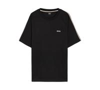 Boss Iconic Logo-embroidered Cotton T-shirt - Black - L