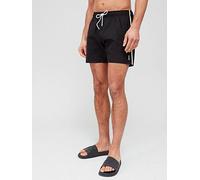 BOSS Iconic Swim Shorts, Black, Size S, Men Black