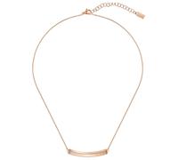 BOSS Insignia Women's Rose Gold Tone Necklace