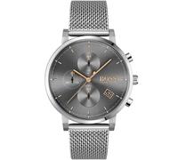 BOSS Integrity 1513807 Men's Watch - 43mm Grey Dial Stainless Steel