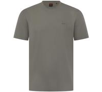 Boss Interlock Orange Short Sleeve T-shirt Grey S Men