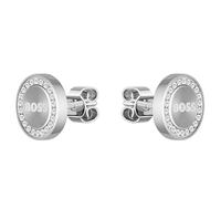 BOSS Iona Stainless Steel Crystal Stud Earrings