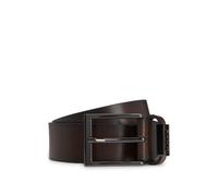 BOSS Italian-leather belt - Style Cole-Ant_Sz35, 50491852 Dark Brown 36