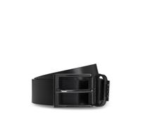 Boss Men's Cole Ant Leather Belt 40R (105cm) Black