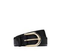 BOSS Italian-leather belt with golden buckle - Style Carol-St-G_Sz30, 50536887 Black 38