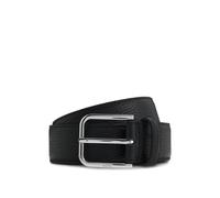 BOSS Italian-leather belt with pin buckle - Style Madison-B1_GrSt_Sz35, 50554129 Black 30