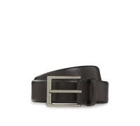 BOSS Italian-made belt in grained leather - Style Elloy-Gr_Sz35, 50553210 Dark Brown 32