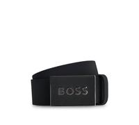 BOSS Italian-made leather belt - Style Boss_Icon-S1_Sz40, 50471333 Black 40