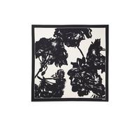 BOSS Italian-made scarf in printed silk twill - Style Lainy_1_90*90, 50536118 Black Patterned pcs.