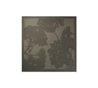 BOSS Italian-made scarf in printed silk twill - Style Lainy_1_90*90, 50536118 Dark Green pcs.