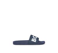BOSS Italian-made Slides With Large Logo Detail