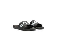BOSS Italian-made slides with large logo detail - Style Aryeh_Slid_npvlg, 50536835 Black 9