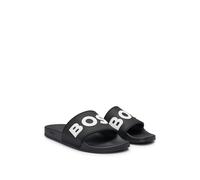 BOSS Italian-made slides with raised logo - Style Kirk_Slid_rblg_N, 50498241 Black 3