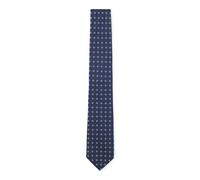 BOSS Italian-made tie in silk jacquard - Style L-TIE CM 7,5 - 223, 50551347 Blue Patterned pcs.