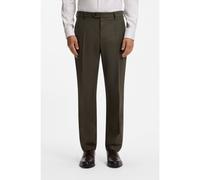 BOSS Italian wool regular-fit trousers with cashmere - Style L-Laver-261, 50570697 Olive 32R