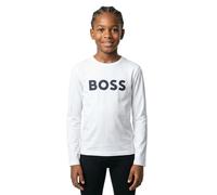 Boss J25p25 Long Sleeve T-shirt White 6 Years Boys