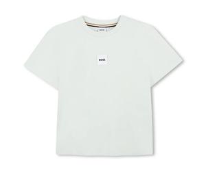 Boss J52897 Short Sleeve T-shirt Green 6 Years Boy