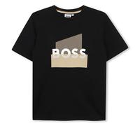 Boss - Short-sleeved T-shirt - Black - Boy - 10 Years