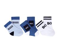 Boss - Set Of 3 Pairs Of Socks - White - Boy - Size 19