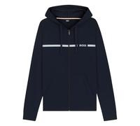 BOSS Jacke Aus Baumwoll-terry Mit Logo Und Streifen