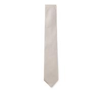 BOSS Jacquard-patterned tie in pure wool - Style H-KNITTED TIE 7CM, 50572102 Light Beige pcs.