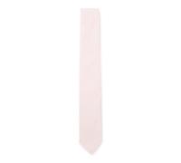 BOSS Jacquard-structured tie in linen and silk - Style H-TIE CM 7.5 ONE, 50561619 light pink pcs.