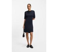 BOSS Jersey dress with rear drape detail - Style Emeira, 50552063 Dark Blue M
