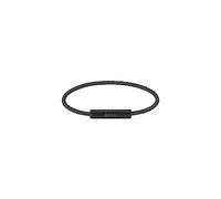 BOSS Jewelry Men's ALEK Collection Wire Bracelet with Black Ion Plating (IP) - 1580389