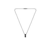 BOSS Jewelry Men's CANDOR JEWELRY Collection Pendant Necklace in Black Stainless Steel - 1580750