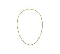 BOSS Jewelry Men's Chain Necklace In Stainless Steel with Yellow Gold Plating - 1580840