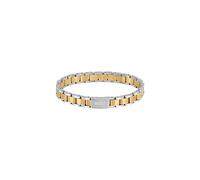 BOSS Jewelry Men's METAL LINKS Collection Link Bracelet in Stainless Steel in blue, black and yellow gold